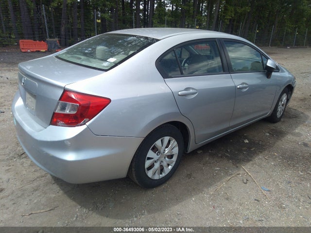 2012 HONDA CIVIC SDN LX VIN: 19XFB2F56CE341434