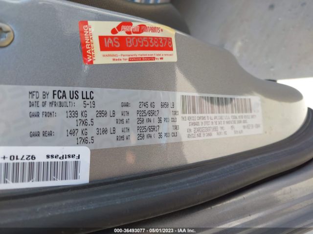 2C4RDGEG5KR710983 Dodge Grand Caravan Gt