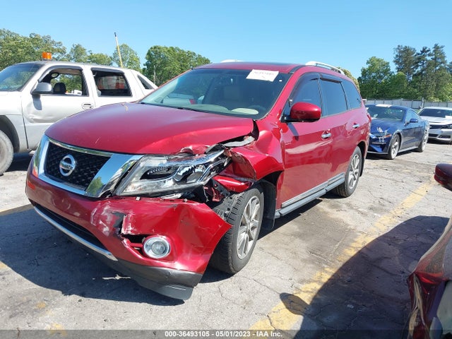 2015 NISSAN PATHFINDER SL VIN: 5N1AR2MN6FC636968
