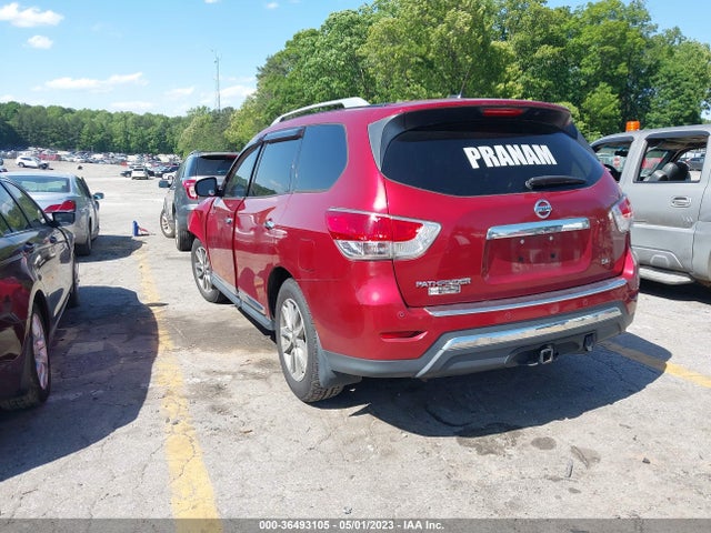 2015 NISSAN PATHFINDER SL VIN: 5N1AR2MN6FC636968