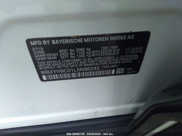 WBXYH9C01L5N96242 BMW X2 Sdrive28i