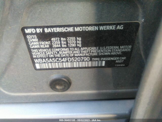 WBA5A5C54FD520790 BMW 5 Series 528i