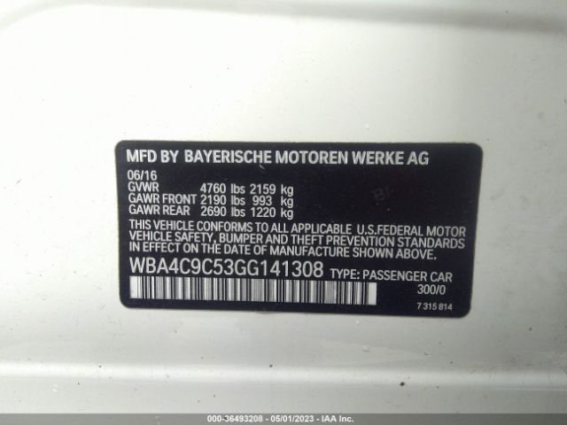 WBA4C9C53GG141308 BMW 4 Series 428i Xdrive