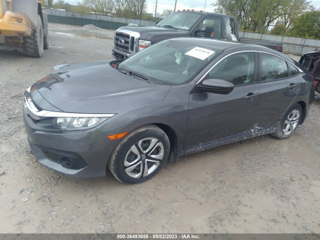 Honda Civic Sedan Lx 2018 2HGFC2F62JH569889 Image 2