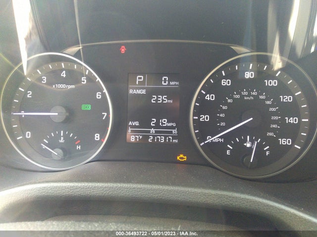 2017 HYUNDAI ELANTRA SE VIN: KMHD74LF9HU319367