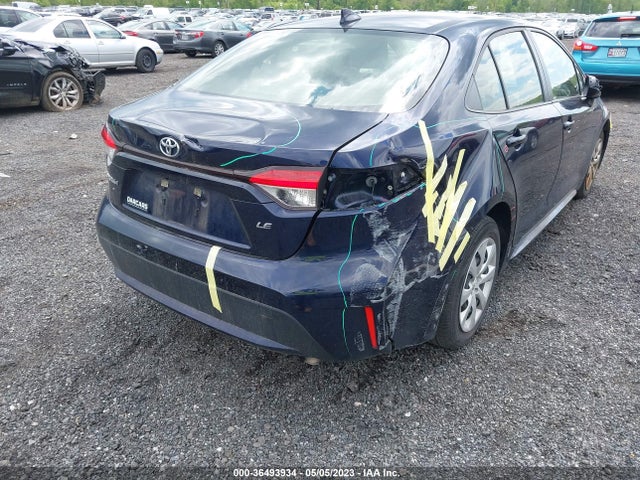 2021 TOYOTA COROLLA LE VIN: JTDEPMAE5MJ177789