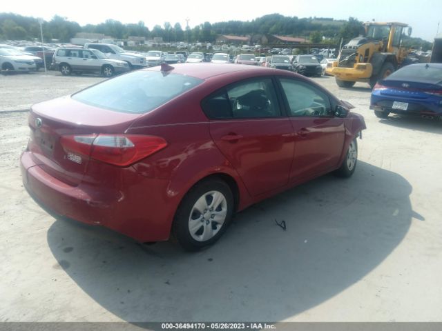 KNAFK4A67E5048830 KIA FORTE LX