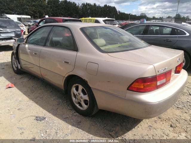 1998 LEXUS ES 300 LUXURY SPORT SDN VIN: JT8BF28G5W0127631