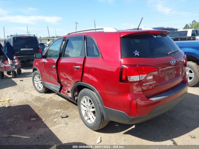 5XYKT3A60EG490929 KIA SORENTO LX