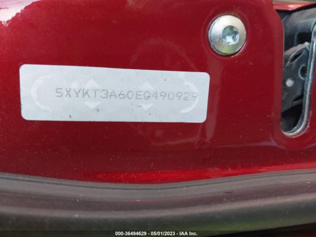 5XYKT3A60EG490929 KIA SORENTO LX