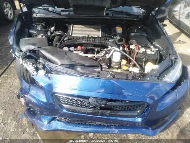 2015 SUBARU WRX LIMITED VIN: JF1VA1G60F9835979