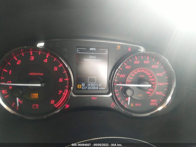 2015 SUBARU WRX LIMITED VIN: JF1VA1G60F9835979