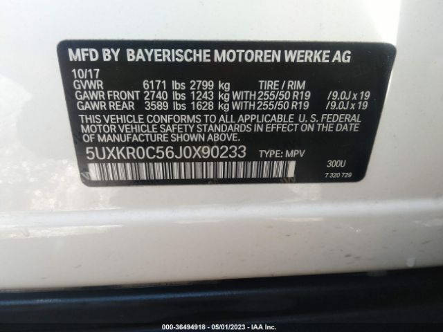 5UXKR0C56J0X90233 BMW X5 Xdrive35i