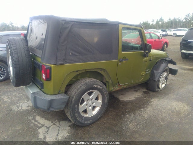 2010 JEEP WRANGLER SPORT VIN: 1J4AA2D17AL202103