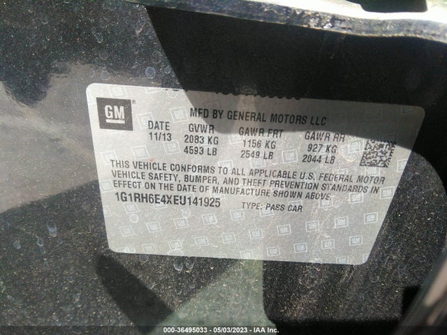 Chevrolet Volt 2014 1G1RH6E4XEU141925 Image 10