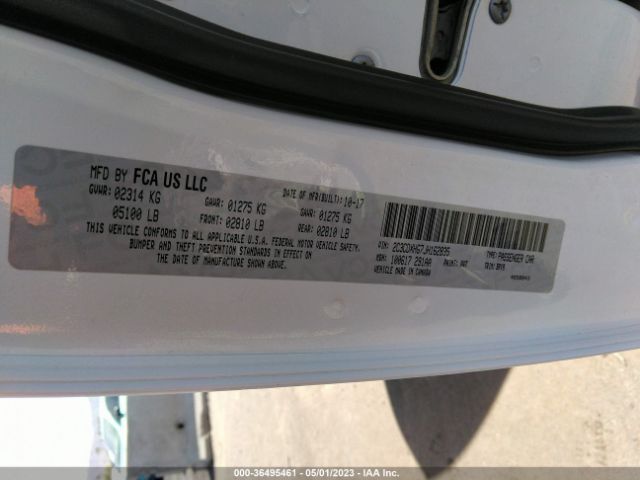 2C3CDXHG7JH162835 Dodge Charger Sxt Plus Rwd