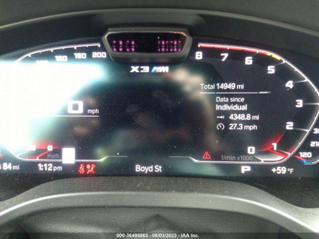 5YM13EC04N9J41118 BMW X3 M
