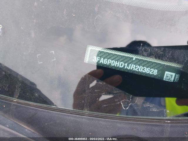 3FA6P0HD1JR203628 Ford FUSION SE