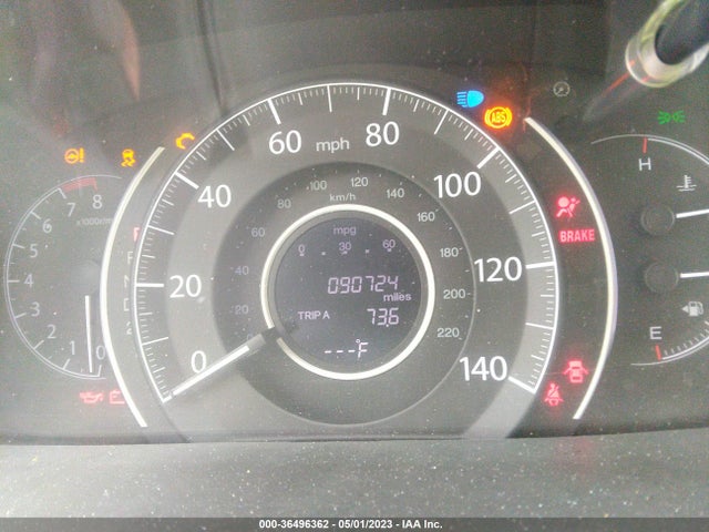 2012 HONDA CR-V EX-L VIN: 5J6RM3H75CL039730