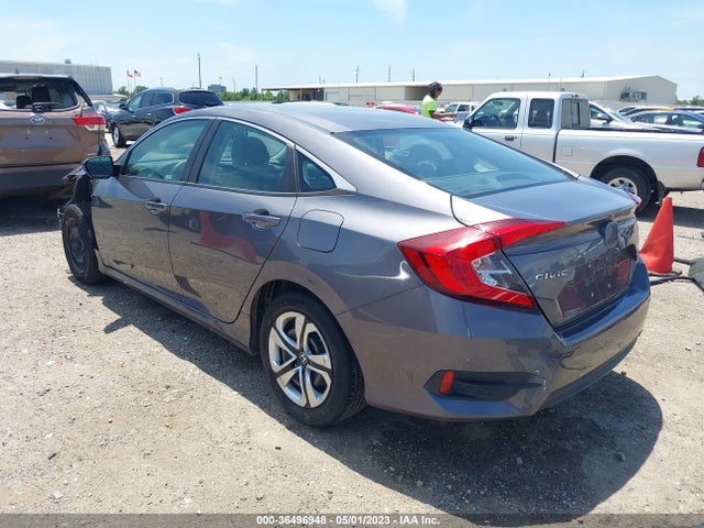 Honda Civic Sedan Lx 2018 2HGFC2F5XJH564107 Image 3