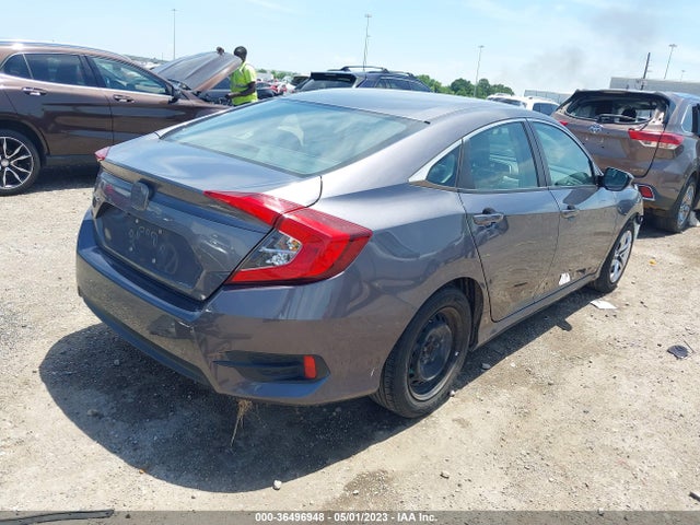 Honda Civic Sedan Lx 2018 2HGFC2F5XJH564107 Image 4