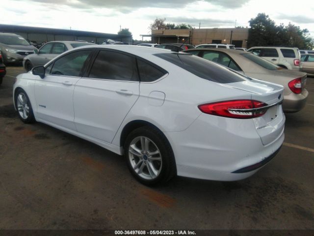 3FA6P0LU9JR111335 Ford Fusion Hybrid Se