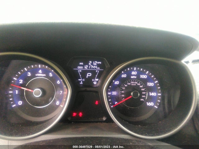 2013 HYUNDAI ELANTRA GLS VIN: 5NPDH4AE1DH277714