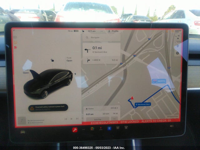 Tesla Model 3 Performance 2020 5YJ3E1EC0LF741973 Image 10