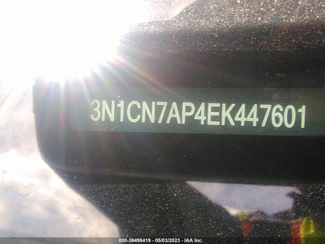 Nissan VERSA SV 2014 3N1CN7AP4EK447601 Image 10