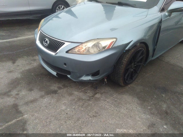 2009 LEXUS IS 250 VIN: JTHBK262892092708