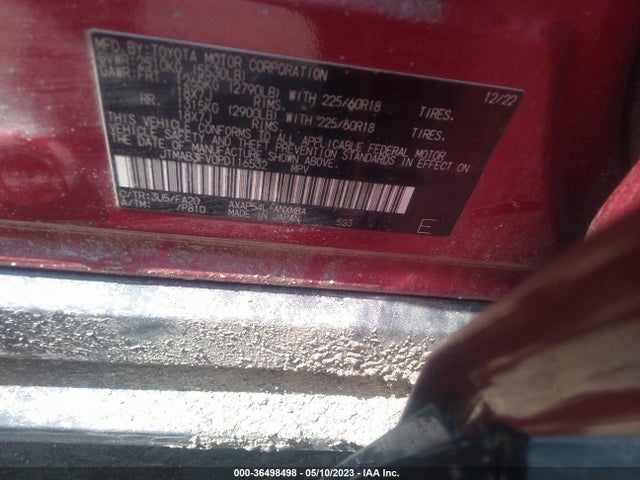 2023 Toyota RAV4, VIN: JTMAB3FV0PD116532