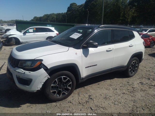 2019 JEEP COMPASS TRAILHAWK VIN: 3C4NJDDB7KT671290