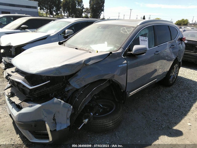 2021 HONDA CR-V HYBRID TOURING VIN: 7FART6H96ME025663