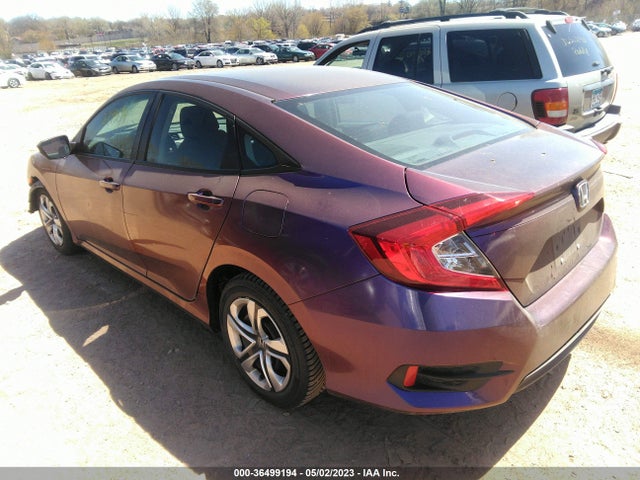 Honda Civic Sedan Lx 2018 19XFC2F50JE013422 Image 4