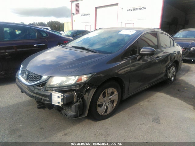 Honda Civic Sedan Lx 2015 19XFB2F51FE207077 Image 2
