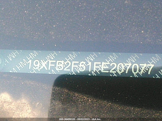 Honda Civic Sedan Lx 2015 19XFB2F51FE207077 Image 9
