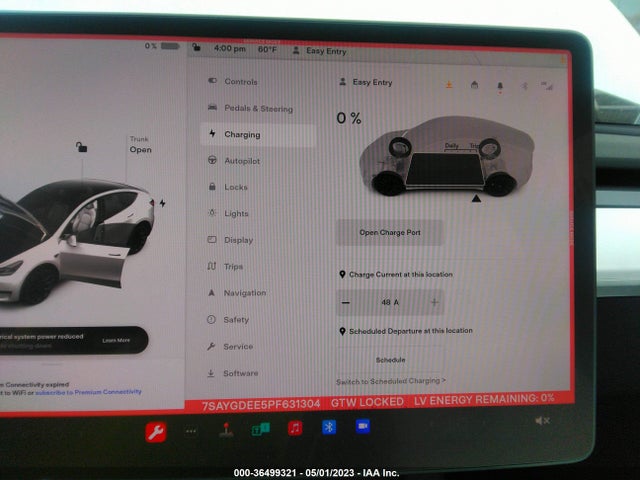 Tesla Model Y Long Range 2023 7SAYGDEE5PF631304 Image 12