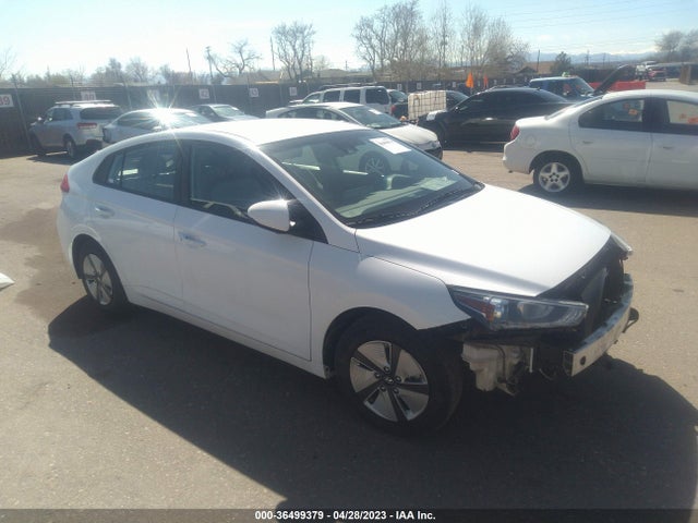 2021 Hyundai Ioniq Hybrid Blue მანქანა იყიდება აუქციონზე, vin: KMHC65LC6MU245409, აუქციონის ნომერი: 36499379