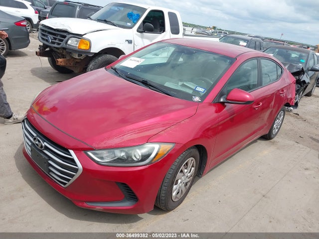 2017 HYUNDAI ELANTRA SE VIN: 5NPD74LFXHH126790