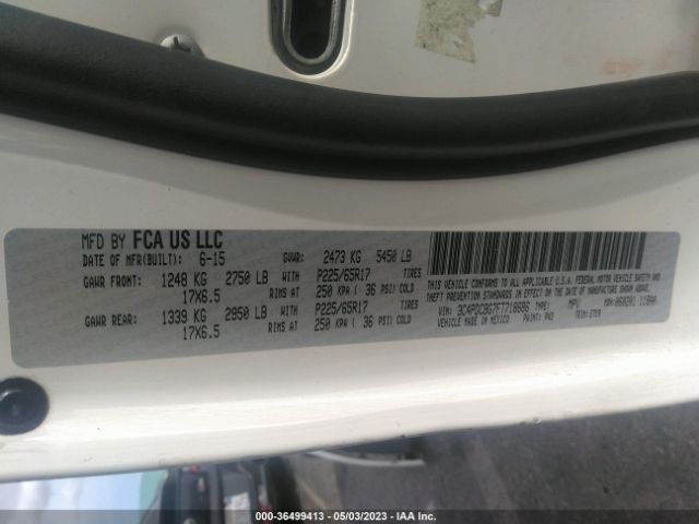 3C4PDCBG7FT718686 Dodge Journey Sxt