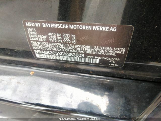 WBA8B3C5XGK383608 BMW 3 Series 340i