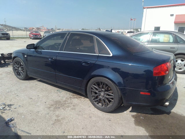 2006 AUDI A4 2.0T VIN: WAUDF78E46A256067