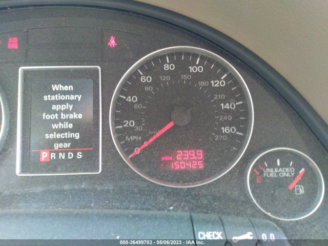 2006 AUDI A4 2.0T VIN: WAUDF78E46A256067
