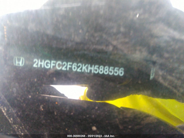 Honda Civic Sedan Lx 2019 2HGFC2F62KH588556 Image 11