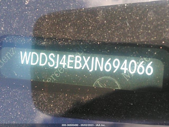 WDDSJ4EBXJN694066 Mercedes-Benz Cla Cla 250