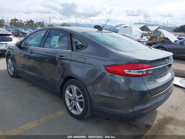 3FA6P0LU3JR169554 Ford Fusion Hybrid Se