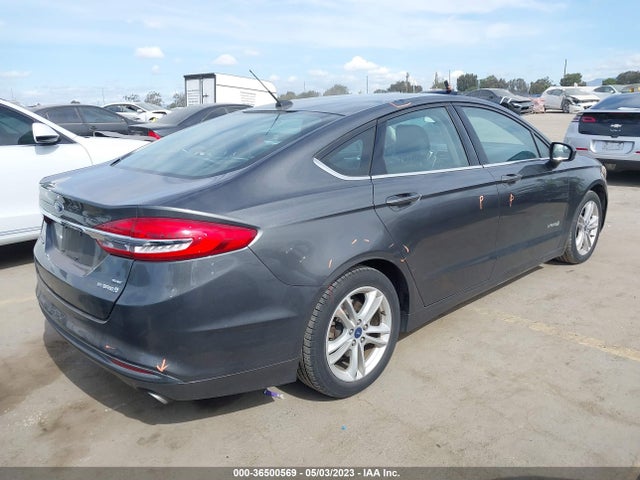 3FA6P0LU3JR169554 Ford Fusion Hybrid Se