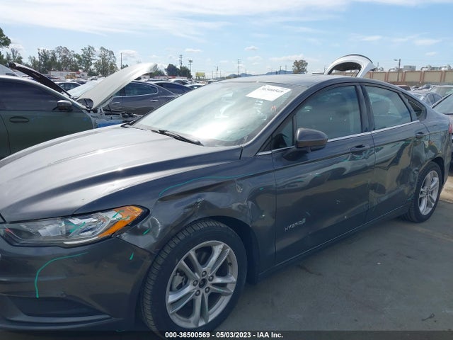 3FA6P0LU3JR169554 Ford Fusion Hybrid Se