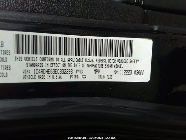 Dodge Durango Citadel 2014 1C4RDHEG3EC332293 Image 9
