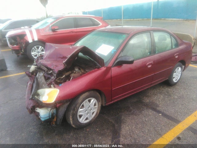 2003 HONDA CIVIC LX VIN: 2HGES16583H551321